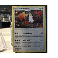 Pokémon TCG Toucannon 22/30 2017 Stage 2 Echoed Voice Beak Blast 140 HP English