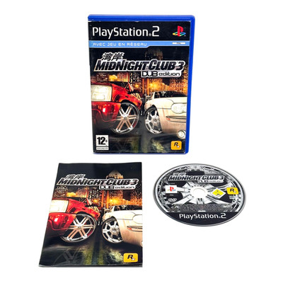 Midnight Club 3 Dub Edition Ps2 Multi-Language Game with Italian Complete