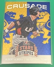 2015 Panini Stars & Stripes Crusade Albert Almora USA Baseball #4