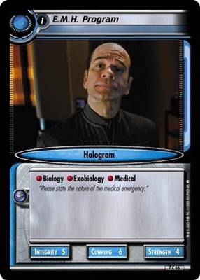 E.M.H. Programm - Strange New Worlds - Star Trek CCG 2E