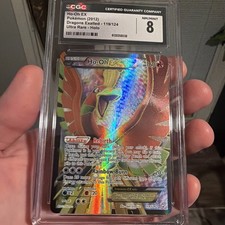 Ho-Oh EX - 119 Pokemon Dragons Exalted Black & White  Full Art Rare CGC 8 💎 on eBay