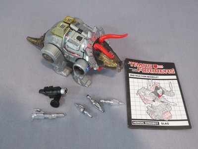 Hasbro Takara - Transformers G1 1985 - Dinobot Flamethrower Slag - En Boîte