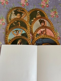 VINTAGE STICKERS PIN UPS