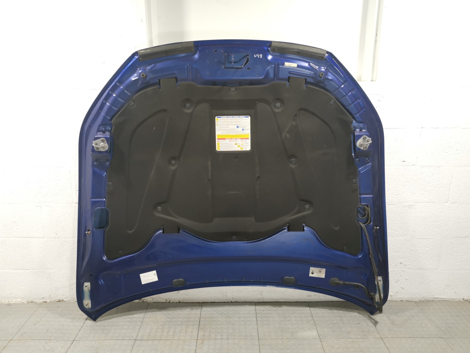 Maserati Ghibli S Q4 3.0 L 2014 Hood Bonnet Shell Cover Blue Color OEM