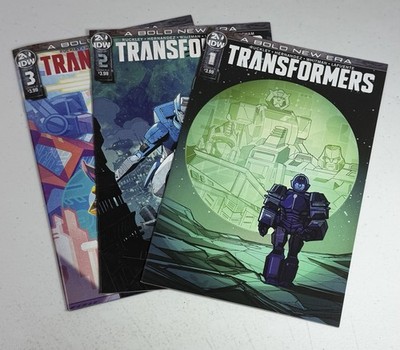 Transformers #1-#3 2019 (#1 & #3 Cvr B) (#2 Cvr A) IDW