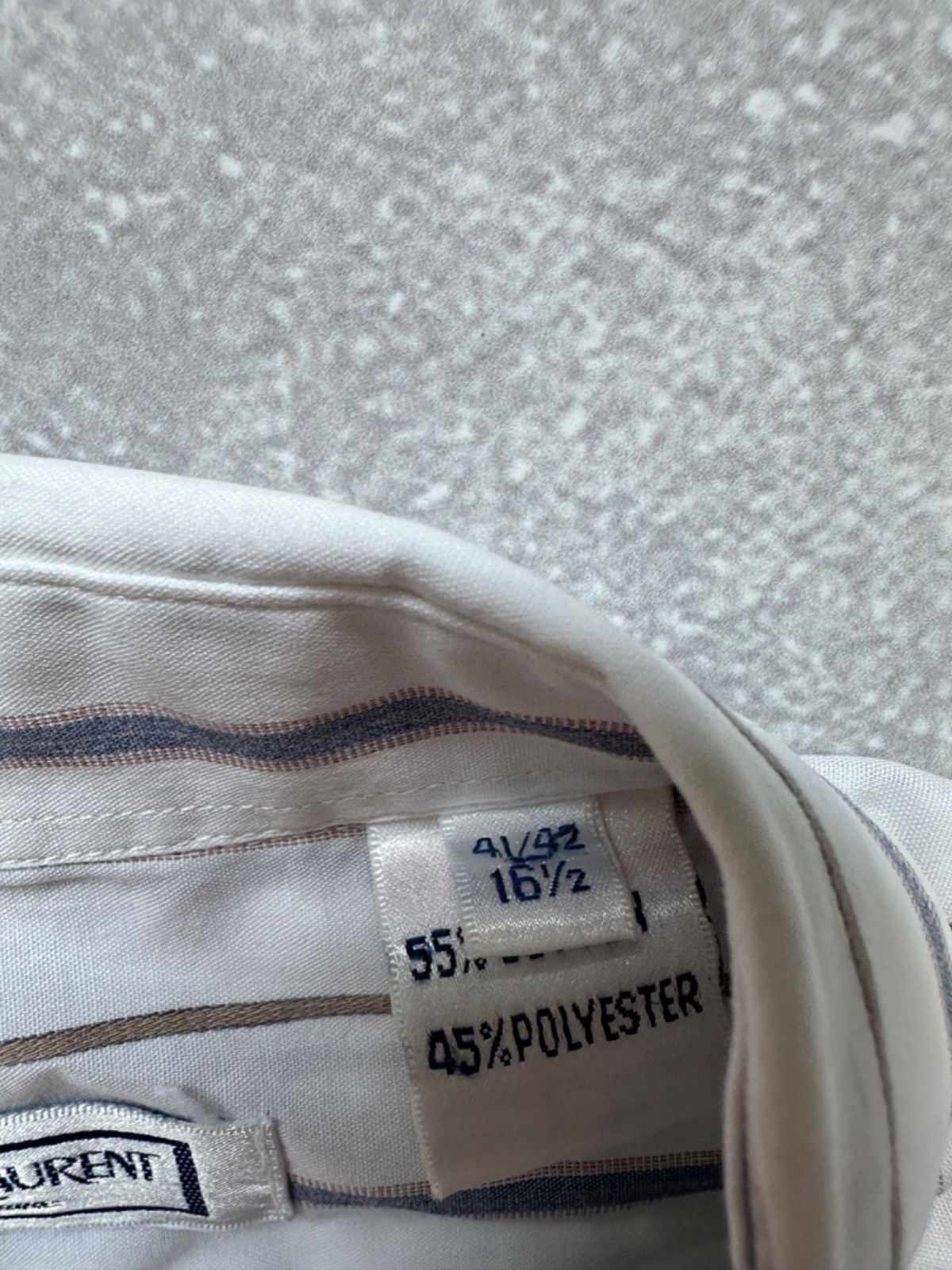 camicia uomo yves saint laurent vintage 41 42 16 1 2