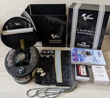 Tissot MotoGP 2009 Limited edition Watch BOXED With Helmet Case With Papers