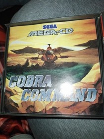 Sega Mega Cd Sol-Feace and Cobra Command Box set game.