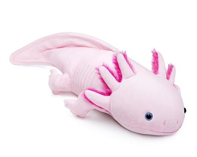 Axolotl Plüschtier Kawaii Axolotl Kuscheltier Weiches Realistische Plüsch Sal...