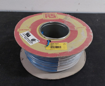 RS PRO Einzeladerleitung 2,5 mm², 14 AWG Blau Ø 3.7mm 50/0,25 mm Litzen