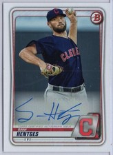 2020 Bowman #PA-SHE Sam Hentges Certified Autograph Issue