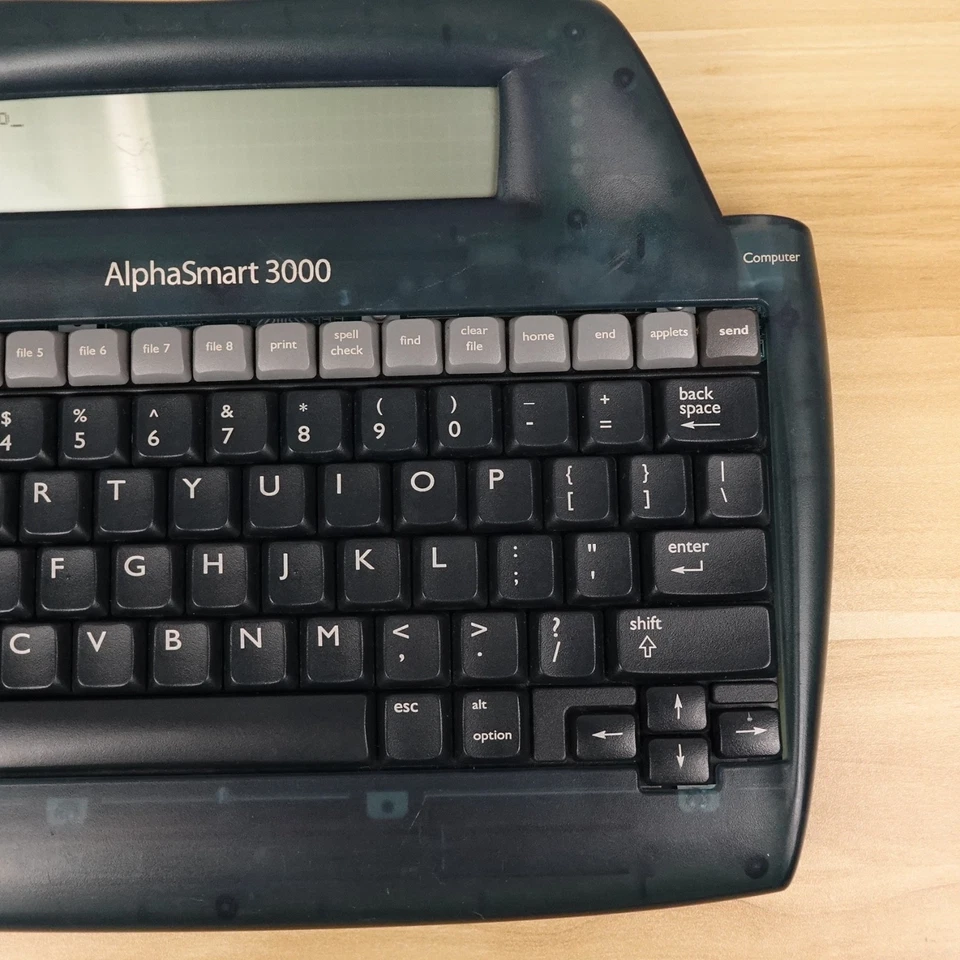 Alphasmart 3000 Electronic Word Processor Portable Keyboard Tested Vintage - Image 4 of 4