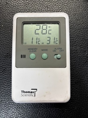 Thomas Scientific Traceable Thermometer Model: 1222w14 USED 