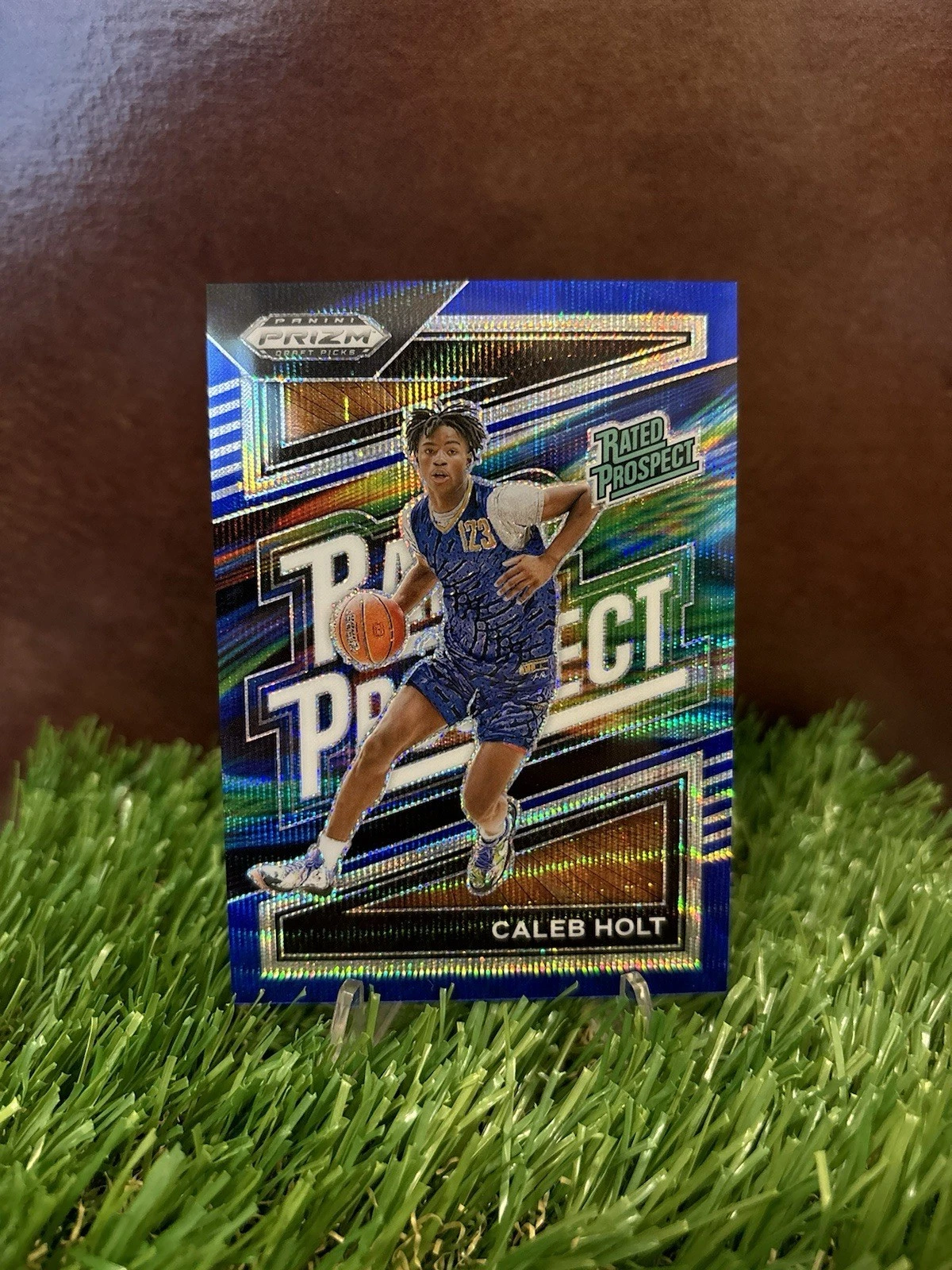 Caleb Holt trading card