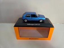 Minichamps 1/43 Volkswagen VW Golf GTI - Blue Metallic - 1985 - 940054120