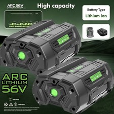 2PACK For EGO 56V 56Volt BA2800T POWER 5.0AH Battery Lithium Ion BA2240 BA1400T