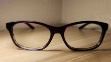 OAKLEY TAUNT Eyeglasses Frame OX1091-0552 52-16-130 Red/Grey Marble Split