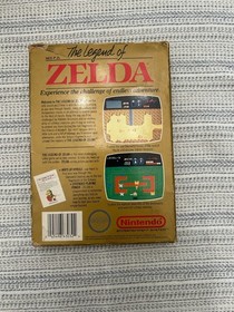 Nintendo (CIB) The Legend of Zelda - Complete Game, Box, Manual & Map - NES