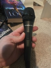 Karaoke USA Wired Microphone for Karaoke, Black - Unidirectional Dynamic