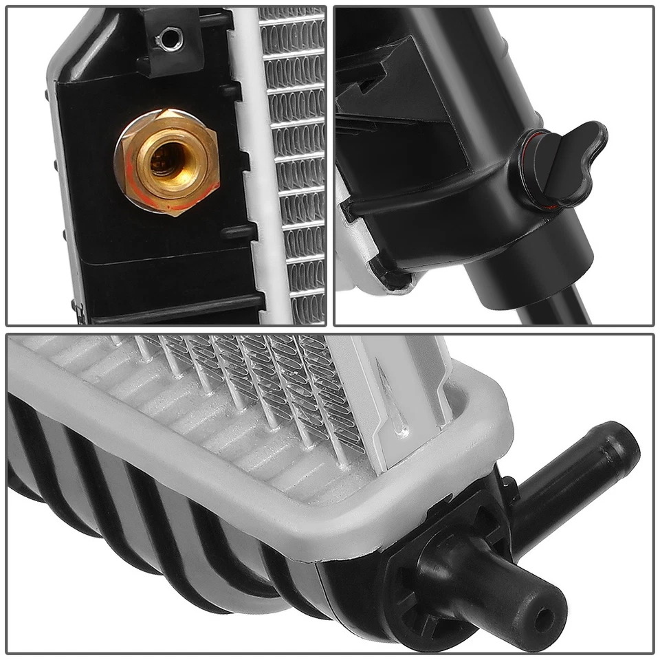 Para Chevy Aveo Wave Swift 2004-2008 + 1,5 L AT Radiador Estilo OE Aluminio 2774 Foto 4 de 4