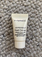 MAC Hyper Real Fresh Canvas Cream-To-Foam Cleanser Face Wash 5ml - Brand New