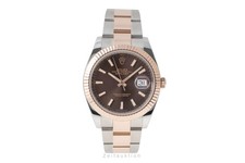Rolex Datejust acier / or automatique montre pour hommes 126331-0001