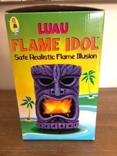 LUAU Blue Flame Idol Tiki Head by Take One