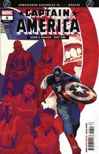 Captain America #6A 2026 Stock Image