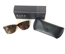 DIFF Charitable Eyewear WESLEY Sunglasses Tortoise Shell  Brown Polarized