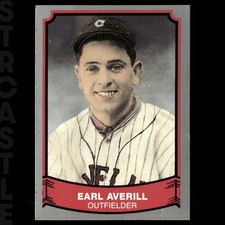 Earl Averill 1989 Pacific Baseball Legends 2nd Series #203 Cleveland Indians ⚾
