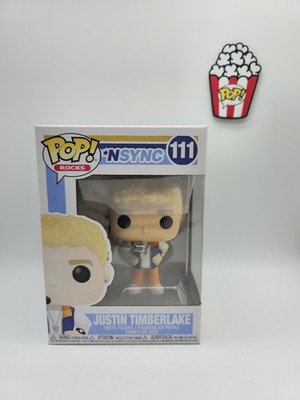 Funko Pop Justin Timberlake NSYNC 111 Rocks Vinyl Deko Figur Singer Boygroup OVP