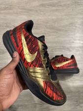 Nike KB Mentality Black Gold Red for Sale | Authenticity