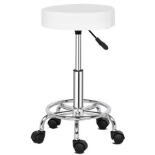 Tattoo Salon Stool Hydraulic Swive Rolling Chair Facial Massage Stool Adjustable