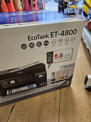 Epson EcoTank ET-4800 multifunction w/ ADF Printer Scanner Copy Wi-Fi Sealed - 第 6/6 張圖片