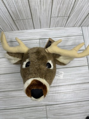 Texas Star Trading Co. Woodland Nursery Decor Plush Trophy Wall Mount Head Deer
