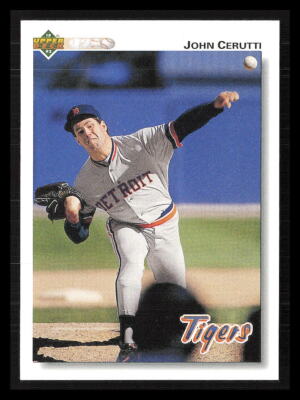 John Cerutti 1992 Upper Deck #487  Detroit Tigers