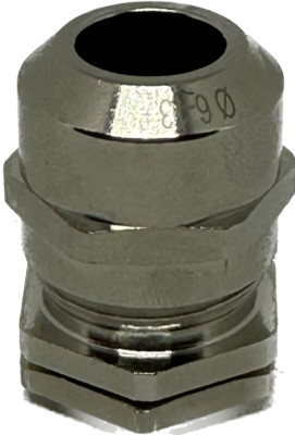 WISKA CABLE GLAND NICKEL PLATED BRASS METRIC M20X1.5 6-13MM 10065002 3 PCS