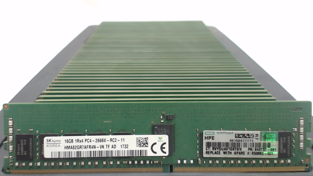 HP DDR4 SDRAM 16 GB Capacity per Module Memory (RAM) | Updated Oct