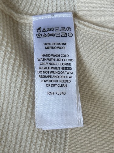 ASPEN Alpine Waffel Kapuze IVORY RN# 75343 XS Neu mit Etikett M3-10 - Bild 5 von 8