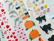 Mrs Grossman Vintage Stickers Lot 15 Mods Random Surprise Happy Mail 
