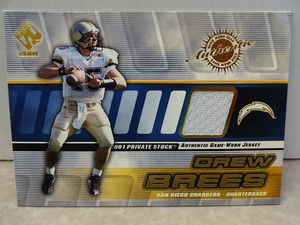 drew brees game worn jersey