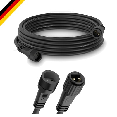 5M  Waterproof Extension Cable for LED Light Strings Outdoors