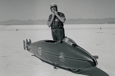Burt Munro 1920 Indian Scout Motorrad 4x6 Foto 