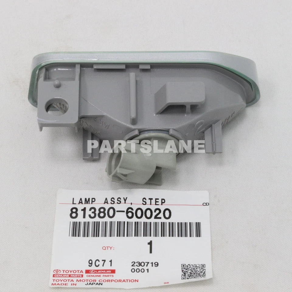 Lámpara de paso delantera genuina para estribo Lexus GX470 LX570 OEM 81380-60020 Foto 2 de 4