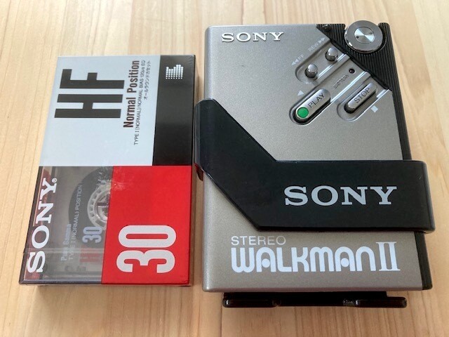 SONY WALKMAN WM-2 Walkman 2 Silver Good Condition Maintained | eBay