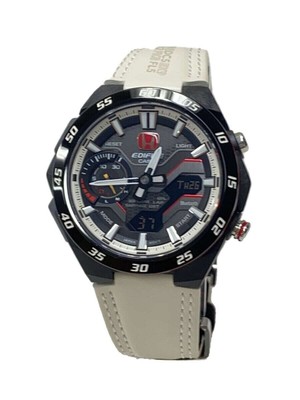 CASIO Quartz watch analog rubber BLK WHT ECB 2200HTR