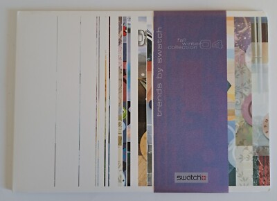 Swatch Pressemappe press kit - Fall-Winter Collection 2004 - trends by swatch