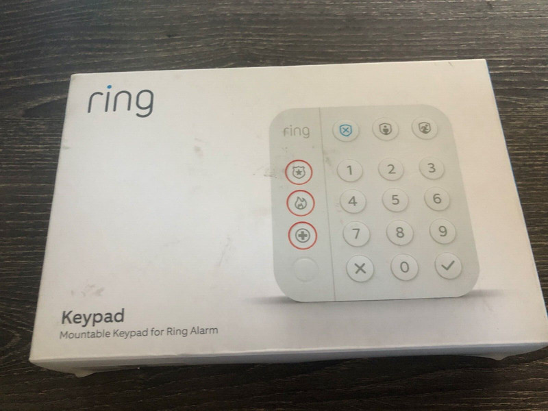 Ring - Alarm Keypad 2nd Gen - White (4AK1SZ-0EN0)