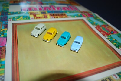 Jeu De Société NORD MINIRALI Avec 4 Micros Norev – Renault 4L, Très Rare, Boîte Abîmée
