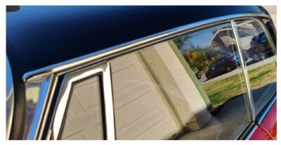 VW Type 34 Karmann Ghia Roof Gutter trim quality reproduction ISP WEST pair